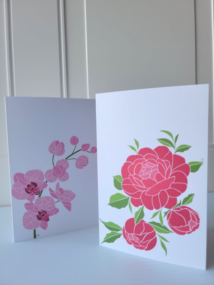Large Hand Written Cards